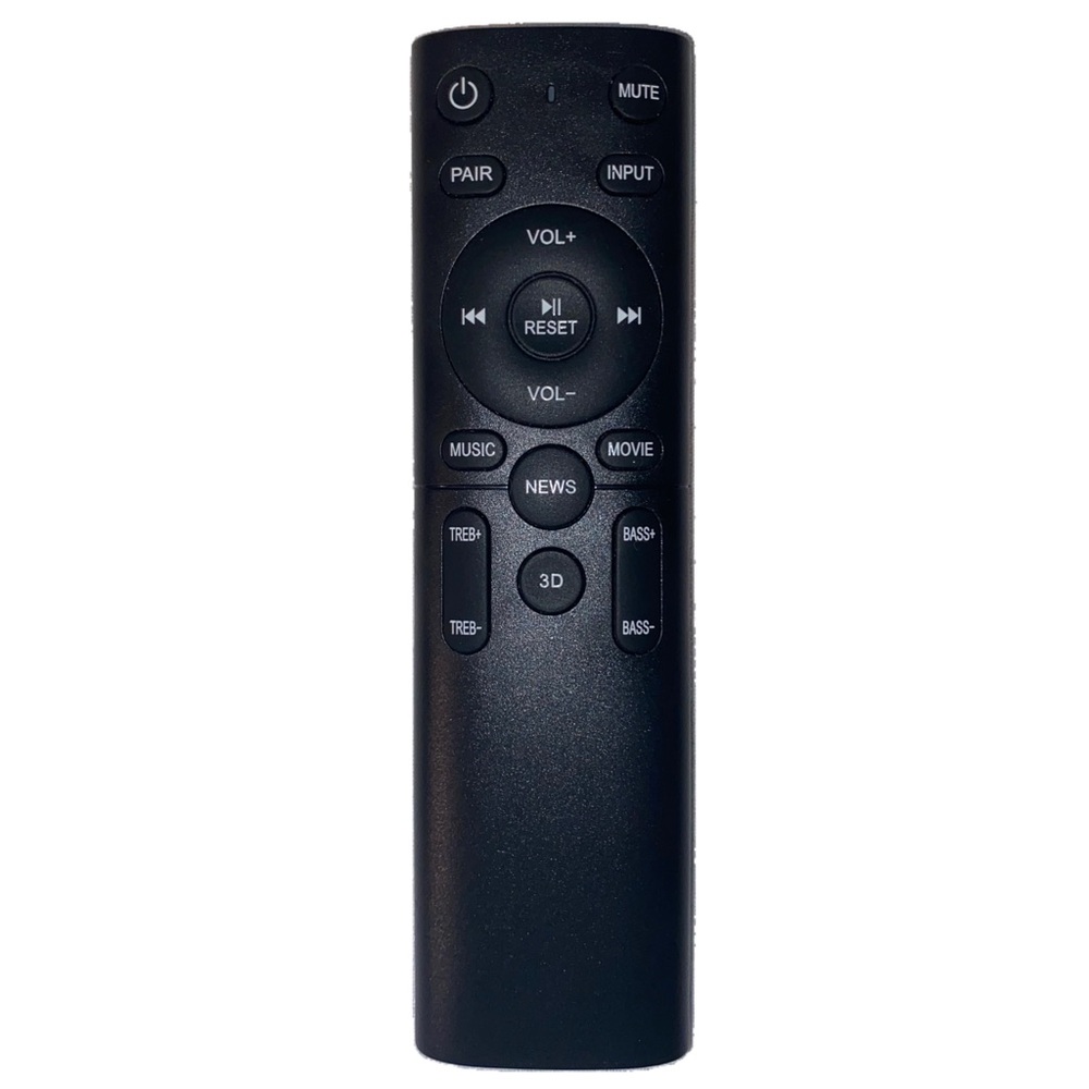 SoundBar Replaces Remote Control for Rockville ONE-BAR All-in-One Soundbar 2.1